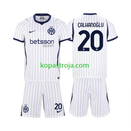 Billiga Fotbollströjor Inter Milan Hakan Calhanoglu 20 Barn Borta tröja 2026/27 Kortärmad